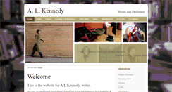 Desktop Screenshot of a-l-kennedy.co.uk